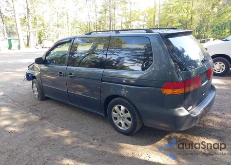 2003 Honda Odyssey Ex from USA, damaged, VIN 5FNRL18603B055230